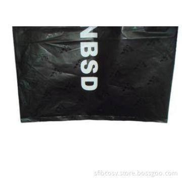 Custom Printed Personalised Die Cut Handle Plastic Bags For